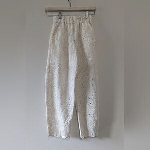 Zara kids ivory lace pants age size 13-14 (164cm)